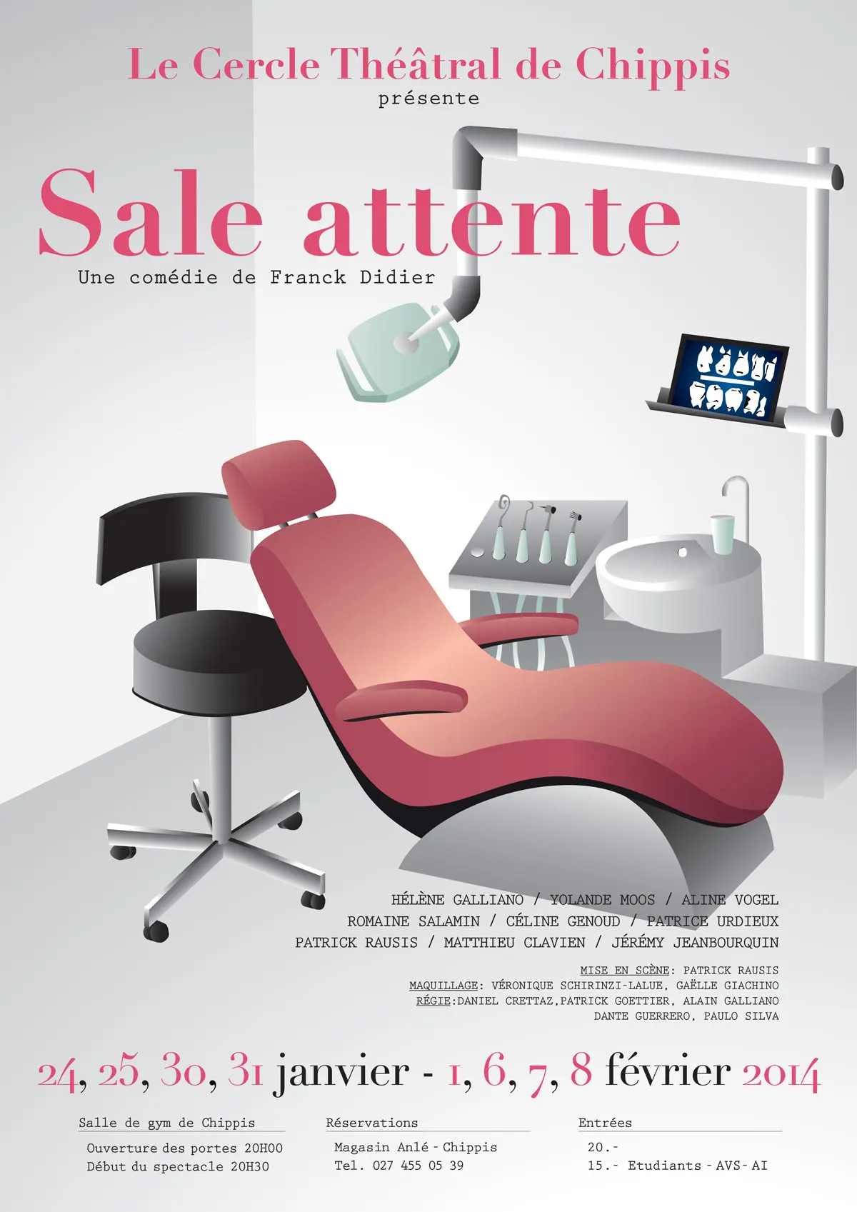 Affiche de « Sale attente »