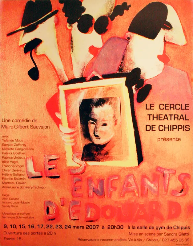 Affiche de « LES ENFANTS D'EDOUARD »