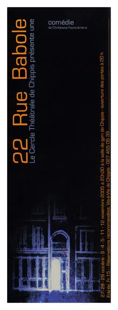Affiche de « 22 RUE BABOLE »