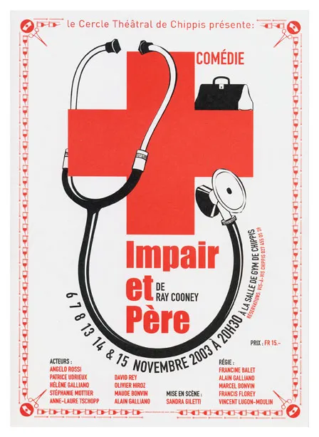 Affiche de « IMPAIR ET PERE »