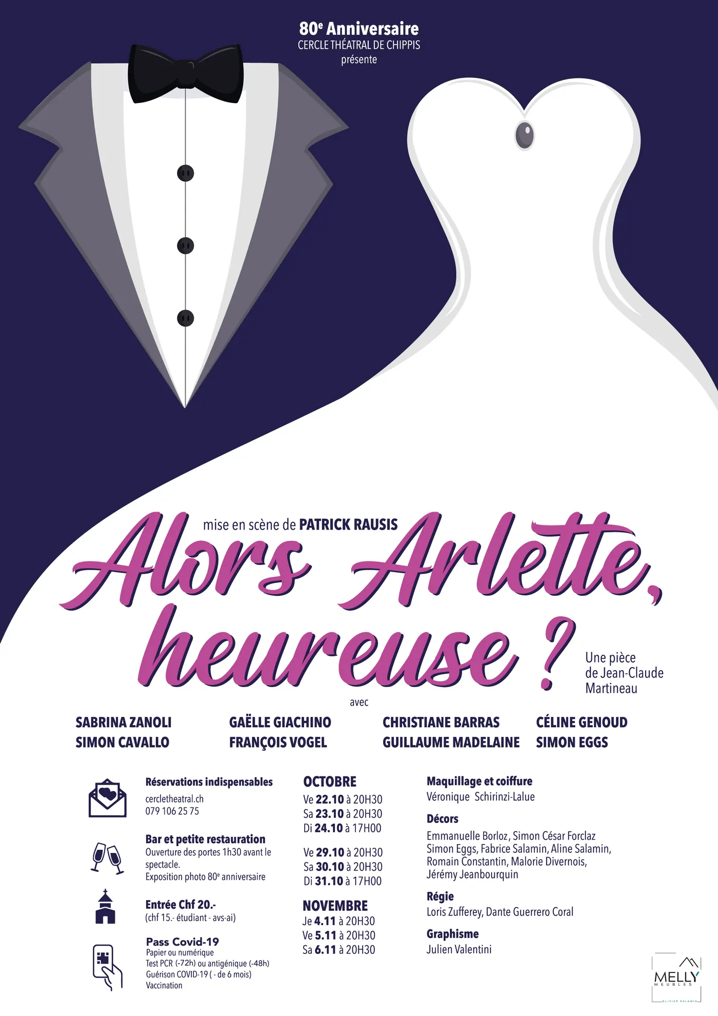 Affiche de « Alors Arlette, heureuse ? »