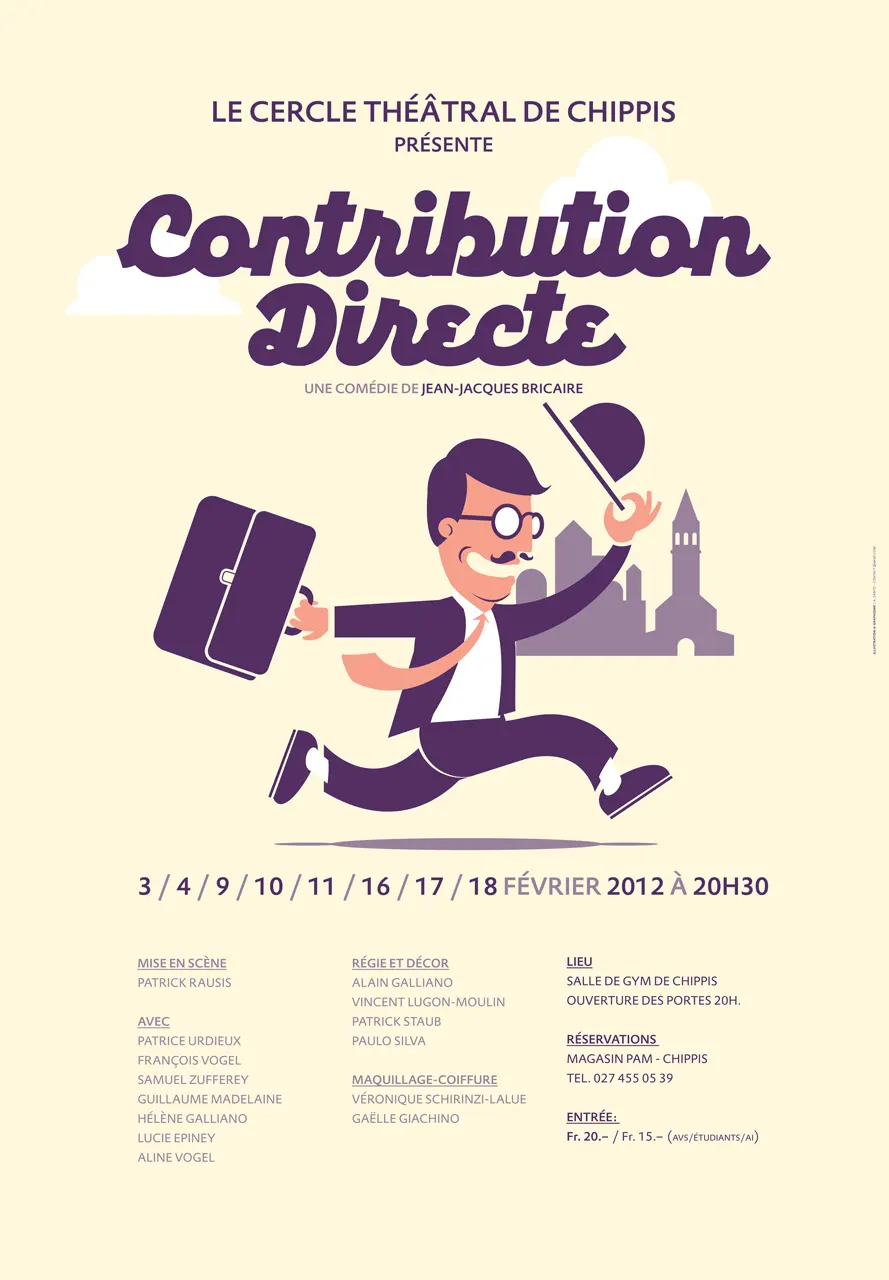 Affiche de « CONTRIBUTION DIRECTE »